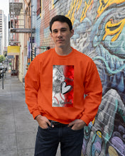 Load image into Gallery viewer, Baseball Peaceful Love Gift For Baseball Lovers Sweatshirt