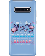 Load image into Gallery viewer, I'm Lonely I Miss My Husband Butterfly Gift For Lover Phone case