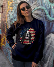 Load image into Gallery viewer, English Cocker Spaniel US Sunflower Gift For Dog Lovers Sweatshirt