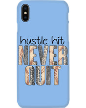 Load image into Gallery viewer, Baseball Hustle Hit Never Quit Gift For Lovers Phone case