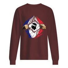 Load image into Gallery viewer, Corse Super Hero Flag Patriot Gift For Men Sweatshirt