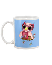Load image into Gallery viewer, Lovely Tote Bag Owl Perchs On Branch Gift For Owl Lovers Mug