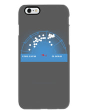Load image into Gallery viewer, Pinpoint The Location In The Space Blue Phone case