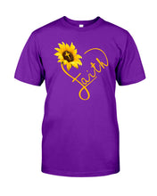 Load image into Gallery viewer, Black Phone Case Sunflower Faith Gift For Christians Guys Tee