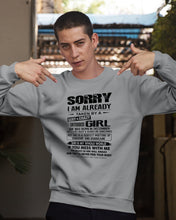 Load image into Gallery viewer, I'm Already Taken By December Sexy And Crazy Girl For Birthday Gift Sweatshirt