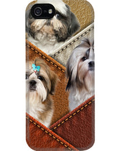 Load image into Gallery viewer, Three Cute Shih Tzu In Bag Gift For Dog Lovers Phone case