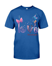 Load image into Gallery viewer, Love Butterflies Grandma Life Gift For Grandma Guys Tee