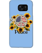 Load image into Gallery viewer, Peace Sign Sunflower Birthday Gift For Girls Phone case