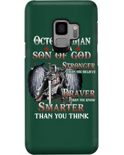 Load image into Gallery viewer, October Man Son Of God Birthday Meaningful Gift For Men Phone case