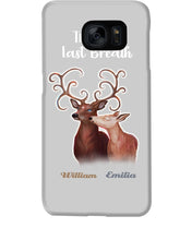 Load image into Gallery viewer, Custom Name Deers Gift For Boyfriend Till Our Last Breath Phone case