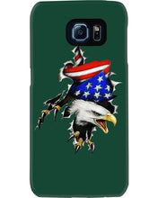 Load image into Gallery viewer, Eagle Giant Scratch USA Flag Gift For Women Phone case