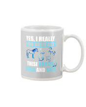 Load image into Gallery viewer, I Do Need All These Horses Dogs And Cats Mug