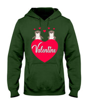 Load image into Gallery viewer, Couple Otter Valentine's Day Gift For Otter Lovers Hoodie