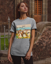 Load image into Gallery viewer, Giraffe Today I Choose To Be Happy Gift For Women Guys Tee