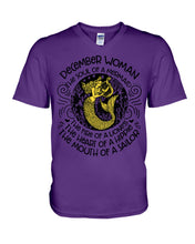 Load image into Gallery viewer, December Woman The Soul Of A Mermaid Birthday Meaningful Gift For Women Guys V-Neck