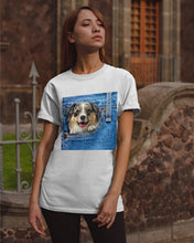 Load image into Gallery viewer, Australian Shepherd In Denim Pocket Gift For Dog Lovers Guys Tee