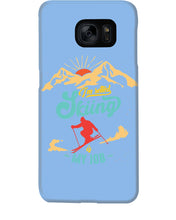 Load image into Gallery viewer, I'm Retired Skiing Is My Job Mountainous Terrain Phone case