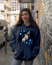 Load image into Gallery viewer, Lovely Phone Case Twinkling Blue Heart Gift For Goat Lovers Hoodie