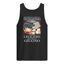 Load image into Gallery viewer, Mai Sottovalutare Una Vecchia Signore Che Ama Leggere Ed E Nata In Giugno Trending Unisex Tank Top