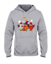 Load image into Gallery viewer, Chicken Pumpkin Smile Happy Halloween Gift For Friends Hoodie