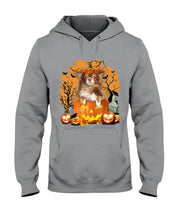 Load image into Gallery viewer, Chihuahua Book Pumpkin Halloween Gift For Dog Lovers Hoodie