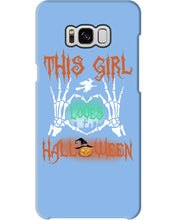 Load image into Gallery viewer, This Girl Loves Halloween Gift For Girls Phone case