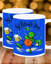 Load image into Gallery viewer, Basketball Saint Patrick's Day Gift For Basketball Lovers Mug