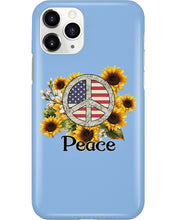 Load image into Gallery viewer, Peace Sign Sunflower Birthday Gift For Girls Phone case