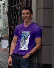 Load image into Gallery viewer, Magical Gray Couple African Parrot Gift For Bird Lovers Guys V-Neck