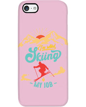Load image into Gallery viewer, I'm Retired Skiing Is My Job Mountainous Terrain Phone case