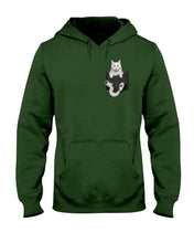 Load image into Gallery viewer, Cat In Your Front Pocket Great Gift For Cat Lovers Hoodie