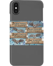 Load image into Gallery viewer, Do What Makes You Happy With Bats Gift For Girls Phone case