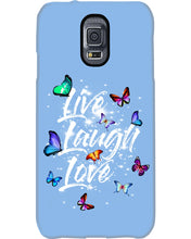 Load image into Gallery viewer, Butterfly Live Laugh Love Gift For Lover Phone case