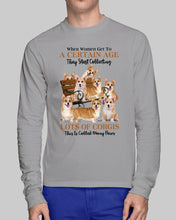 Load image into Gallery viewer, They Start Collecting Lots Of Corgis Trending For Dog Lovers Unisex Long Sleeve
