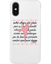 Load image into Gallery viewer, Ballet Words Pink Pattern Gift For Ballet Dancer Phone case