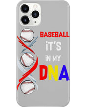 Load image into Gallery viewer, Baseball Be My DNA Gift For Sport Lovers Phone case