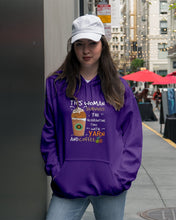 Load image into Gallery viewer, The Quarantine Time With Yarn And Coffee Gift For Women Hoodie