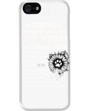 Load image into Gallery viewer, 5 Things You Should Know About This Woman Dog Mom Phone case