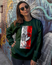 Load image into Gallery viewer, Baseball Peaceful Love Gift For Baseball Lovers Sweatshirt