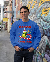 Load image into Gallery viewer, Tennis Players Magical Christmas Snowman Gift For Women Sweatshirt