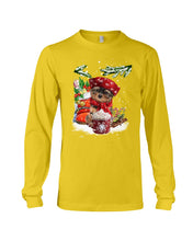 Load image into Gallery viewer, Yorkshire Terrier Loves Drinking Hot Latte Gift For Dog Lovers Unisex Long Sleeve