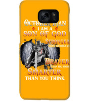Load image into Gallery viewer, October Man Son Of God Birthday Meaningful Gift For Men Phone case
