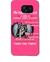 Load image into Gallery viewer, October Man Son Of God Birthday Meaningful Gift For Men Phone case