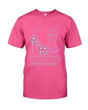 Load image into Gallery viewer, Je Suis Nee En 77 Je Ne Suis Peut-Être Pas Birthday Gift For Grandma Guys Tee