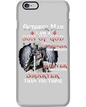 Load image into Gallery viewer, October Man Son Of God Birthday Meaningful Gift For Men Phone case