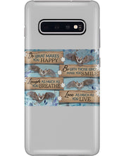Load image into Gallery viewer, Do What Makes You Happy With Bats Gift For Girls Phone case