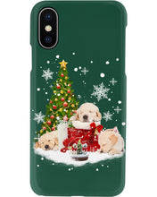 Load image into Gallery viewer, Funny Golden Retrievers Sleep In Red Boots Gift For Dog Lovers Phone case