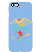 Load image into Gallery viewer, I'm Retired Skiing Is My Job Mountainous Terrain Phone case