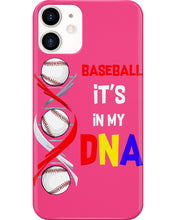 Load image into Gallery viewer, Baseball Be My DNA Gift For Sport Lovers Phone case