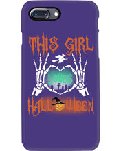 Load image into Gallery viewer, This Girl Loves Halloween Gift For Girls Phone case